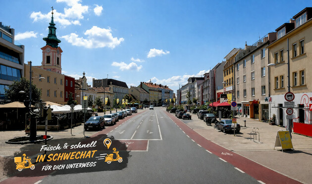 Karimo 2 Unser Zustellgebiet Zustellgebiet Schwechat 